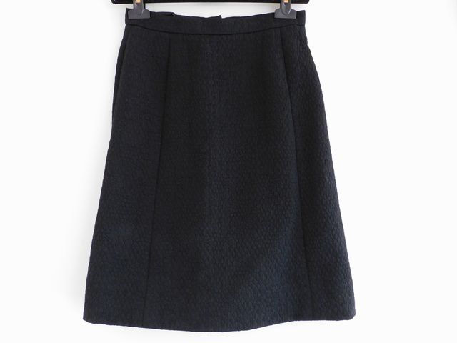 Chanel 97C Set Short Sleeve Jacket Skirt Black Suit 38 — view 7