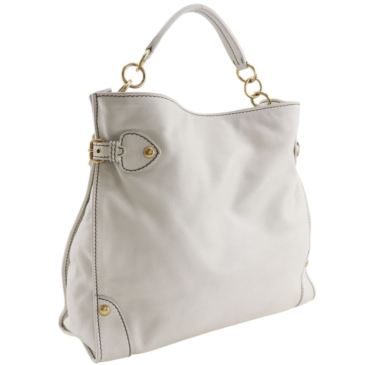 Miu Miu Leather Shoulder Bag — view 3