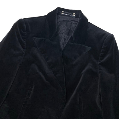 Gucci Tom Ford Era Tailored Jacket Velour Black 42 — view 4