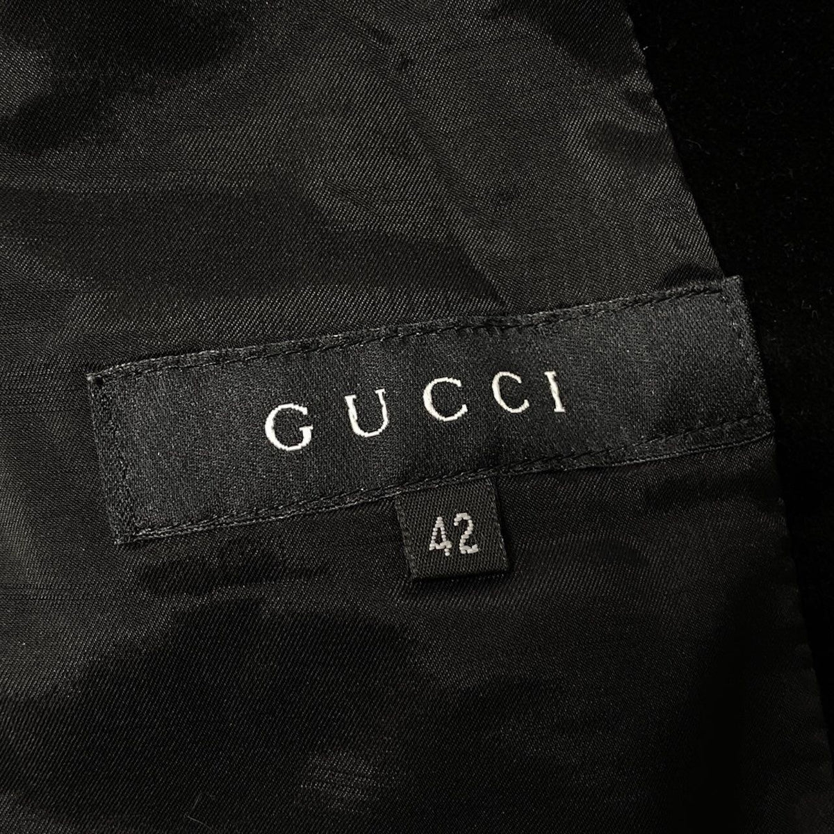 Gucci Tom Ford Era Tailored Jacket Velour Black 42 — view 8