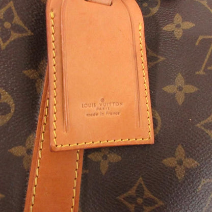 Louis Vuitton Sac Spool Boston Bag Monogram Vachetta Leather Strap Brown — view 8