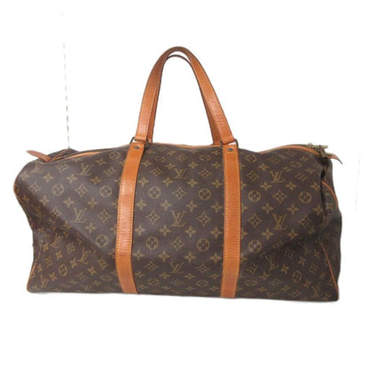 Louis Vuitton Sac Spool Boston Bag Monogram Vachetta Leather Strap Brown — view 2