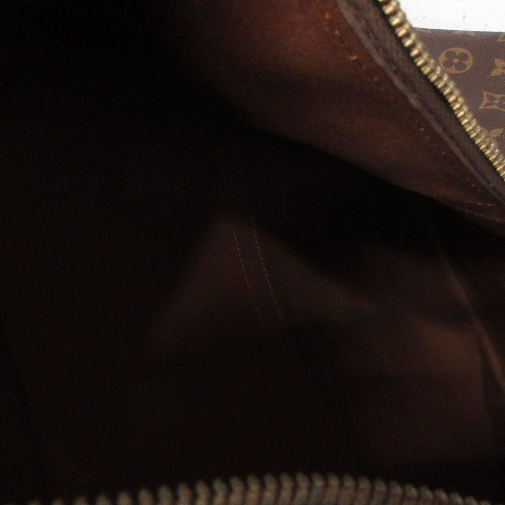 Louis Vuitton Sac Spool Boston Bag Monogram Vachetta Leather Strap Brown — view 7