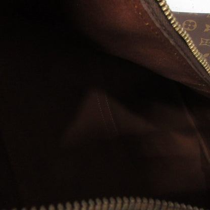 Louis Vuitton Sac Spool Boston Bag Monogram Vachetta Leather Strap Brown — view 7
