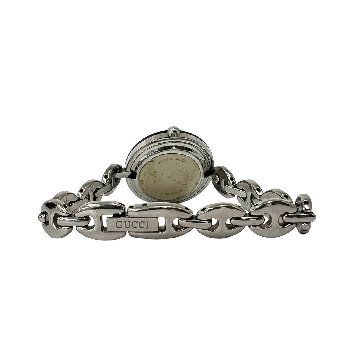 Gucci Change Bezel Stainless Steel Quartz Watch Wrist Silver — view 8