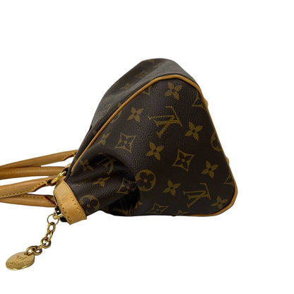 Louis Vuitton Tivoli PM Monogram Leather Mini Boston Bag Brown — view 5
