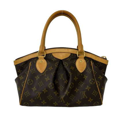 Louis Vuitton Tivoli PM Monogram Leather Mini Boston Bag Brown — view 3