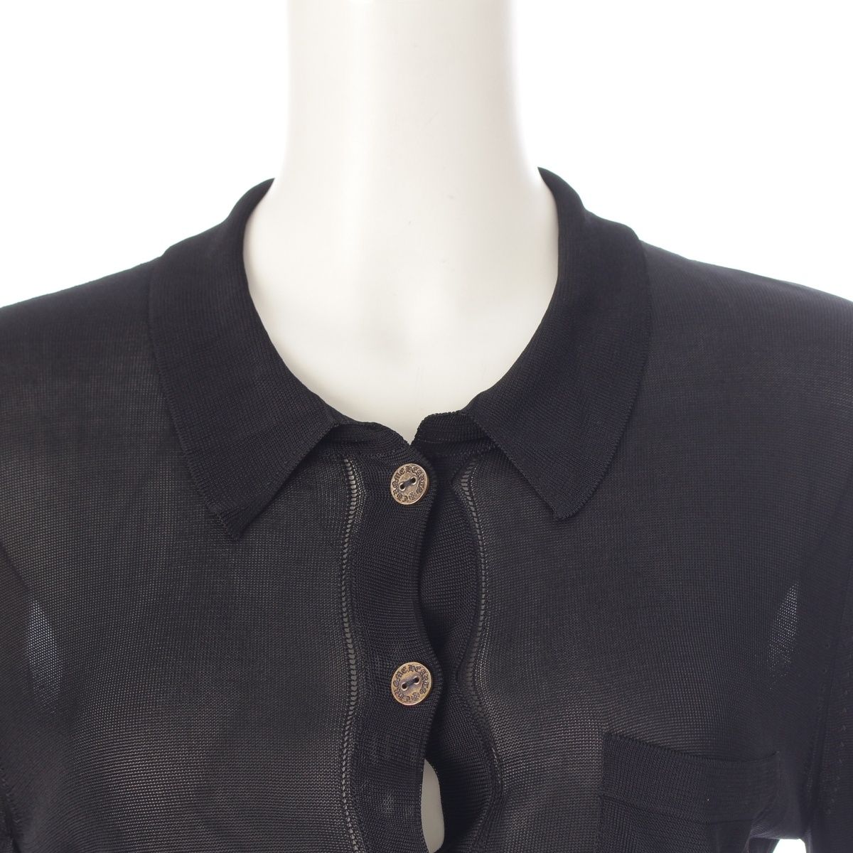 Chrome Hearts CH Cross CH Plus Lace Dress Black — view 5