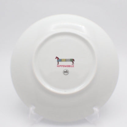 Hermes Dessert Plate Ipomobile No 4 2 Piece Set White — view 6