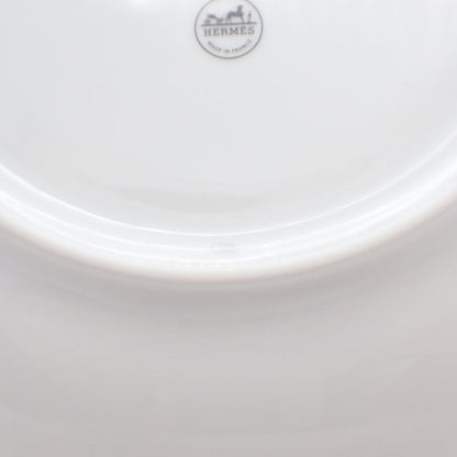 Hermes Dessert Plate Ipomobile No 4 2 Piece Set White — view 7