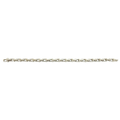 Tiffany & Co T Narrow Bracelet 925 Sterling Silver Chain Bangle — view 6