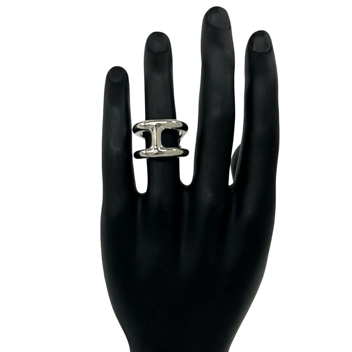Hermes Osmose GM Ring 925 Sterling Silver — view 2