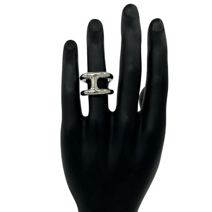 Hermes Osmose GM Ring 925 Sterling Silver — view 2