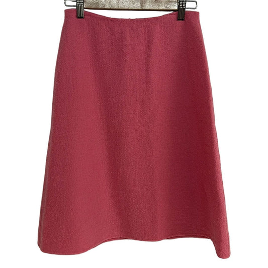 Celine Skirt M Pink Knee-Length 40