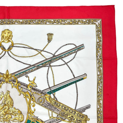 Hermes Carre 90 Diane Scarf Silk White — view 4