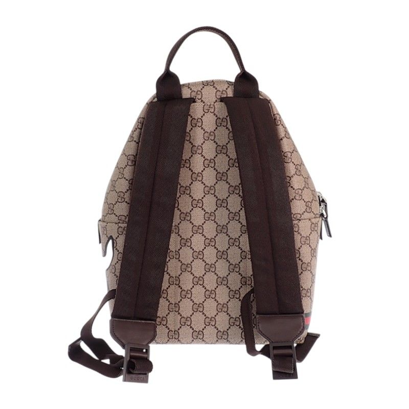 Gucci Euan Roberts GG Children's Dog Print Backpack PU Beige Kids — view 4