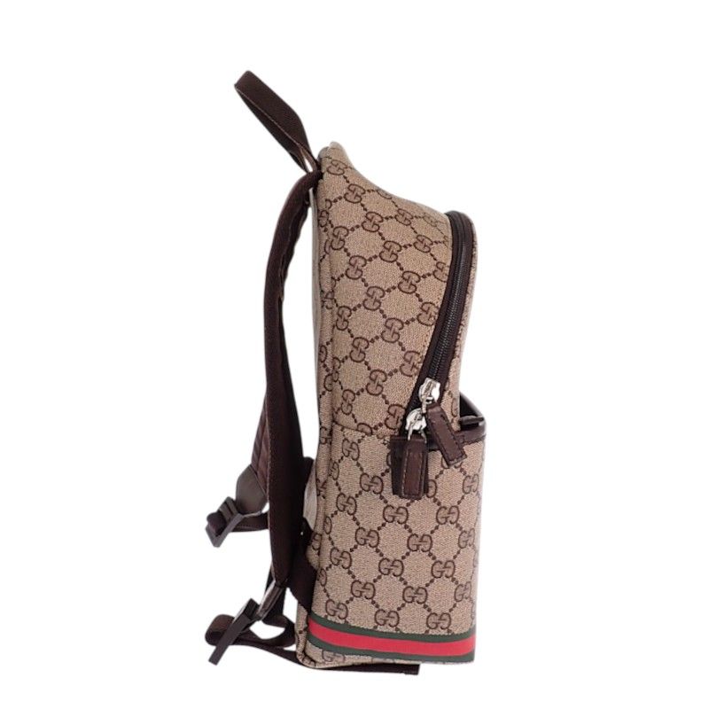 Gucci Euan Roberts GG Children's Dog Print Backpack PU Beige Kids — view 5