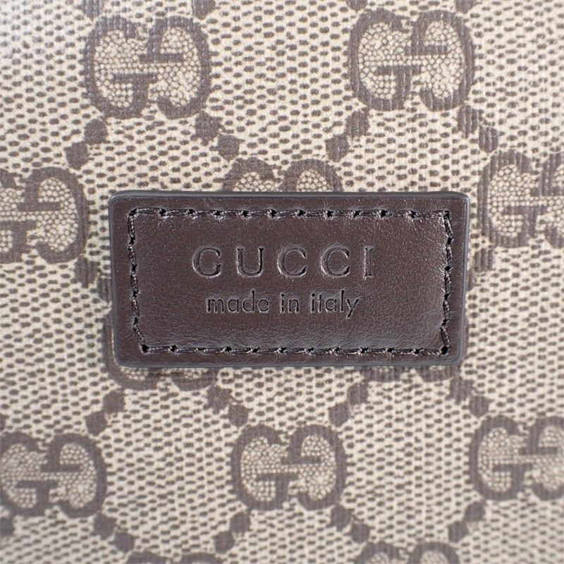 Gucci Euan Roberts GG Children's Dog Print Backpack PU Beige Kids — view 8