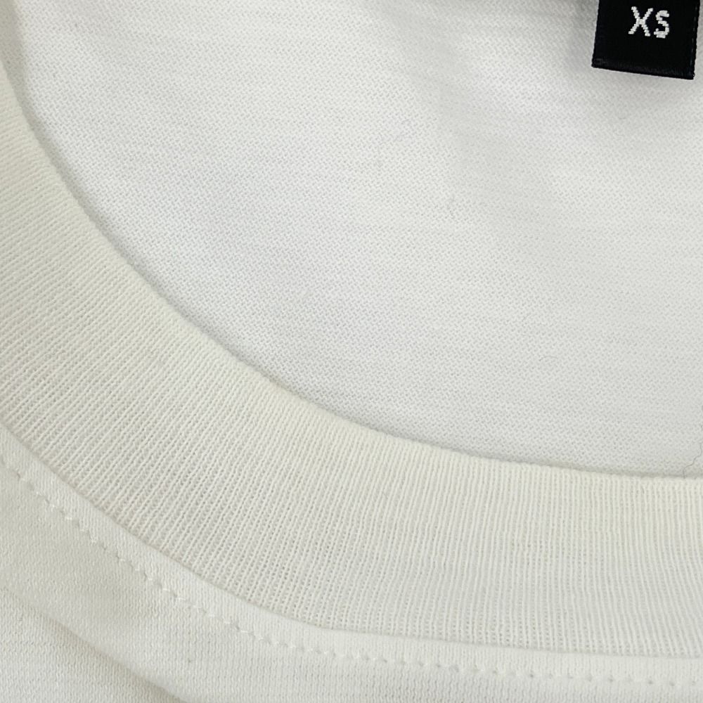 Chanel Graffiti Logo Print CC T-Shirt White Spring Summer Fall Winter XS — view 8