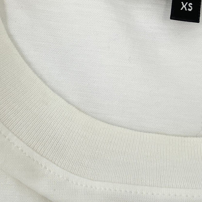Chanel Graffiti Logo Print CC T-Shirt White Spring Summer Fall Winter XS — view 8