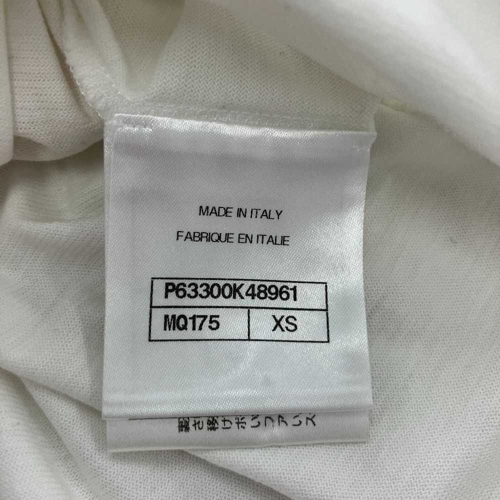 Chanel Graffiti Logo Print CC T-Shirt White Spring Summer Fall Winter XS — view 6