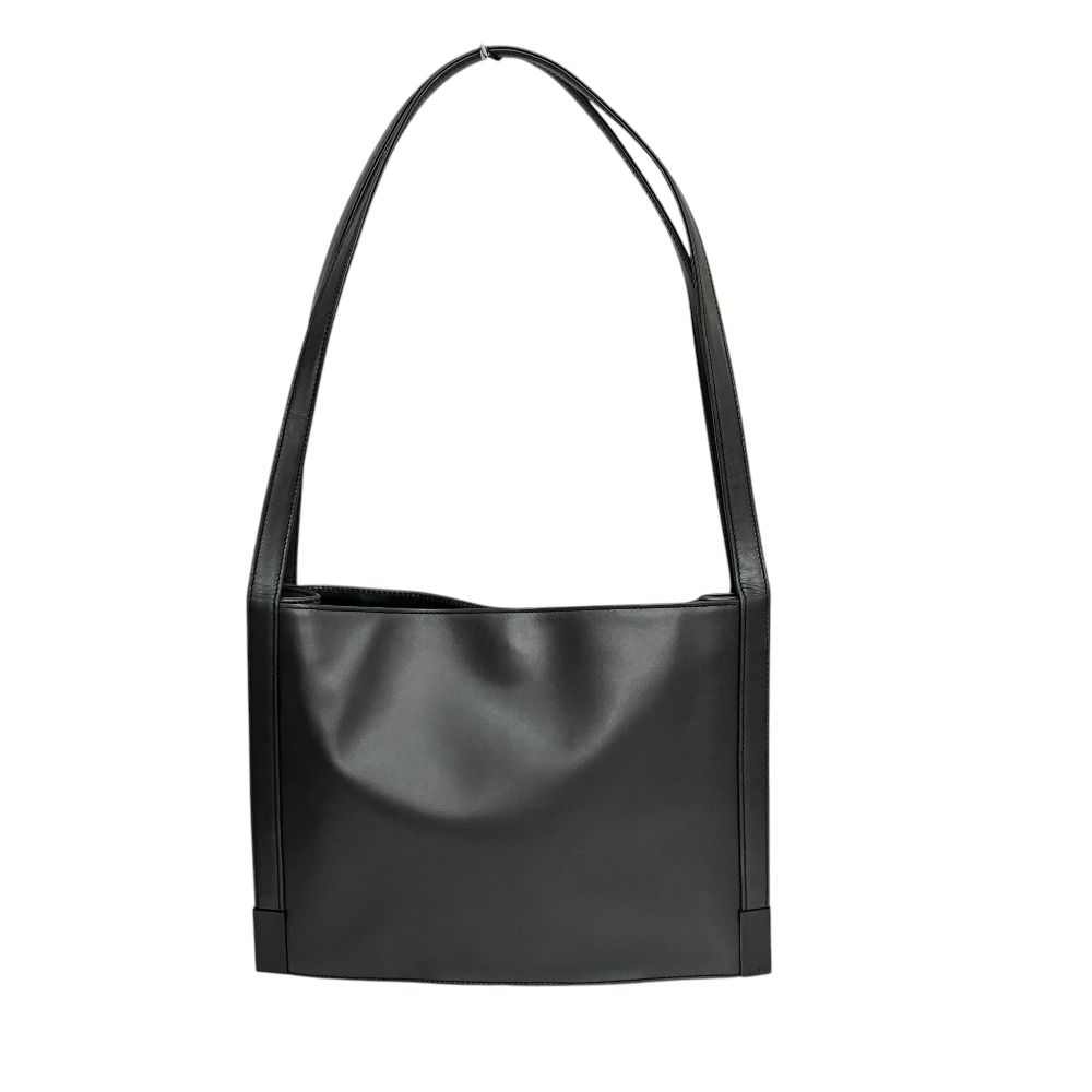 Gucci Leather Square Shoulder Bag Gray — view 3