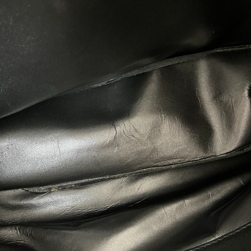 Gucci Leather Square Shoulder Bag Gray — view 7