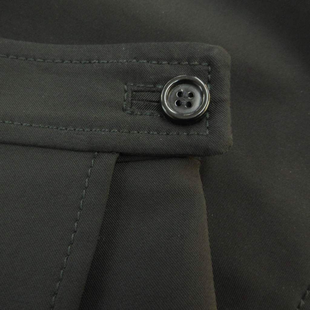 Prada Wrap Skirt Fitted Mini Length Black Ground 40 — view 4