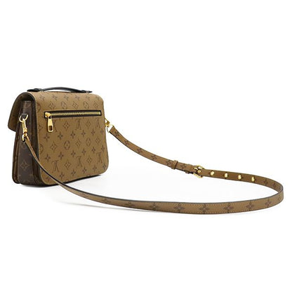Louis Vuitton 2-Way Bag Pochette Metis MM Monogram Canvas Reverse Gold Brown — view 2