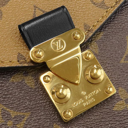 Louis Vuitton 2-Way Bag Pochette Metis MM Monogram Canvas Reverse Gold Brown — view 5