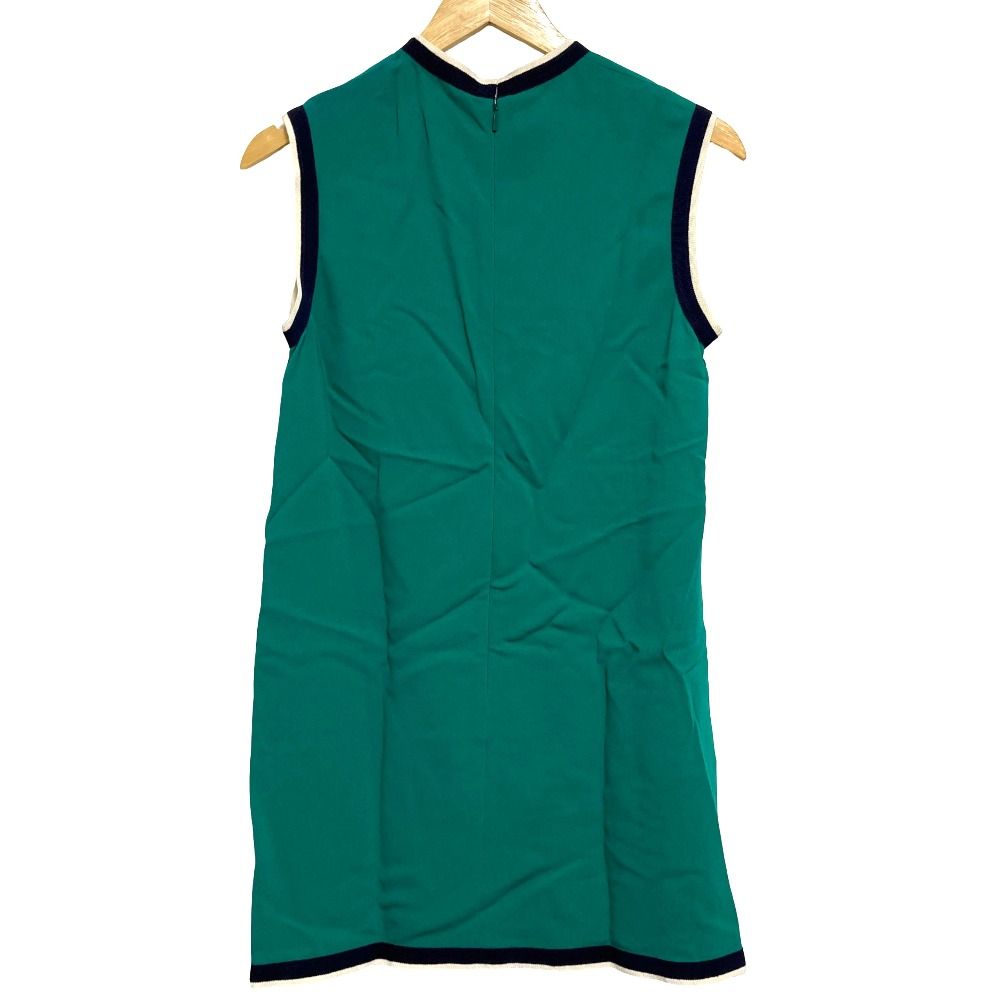 Gucci Sleeveless Tunic Dress Green Spring Summer Fall Winter 38 — view 2