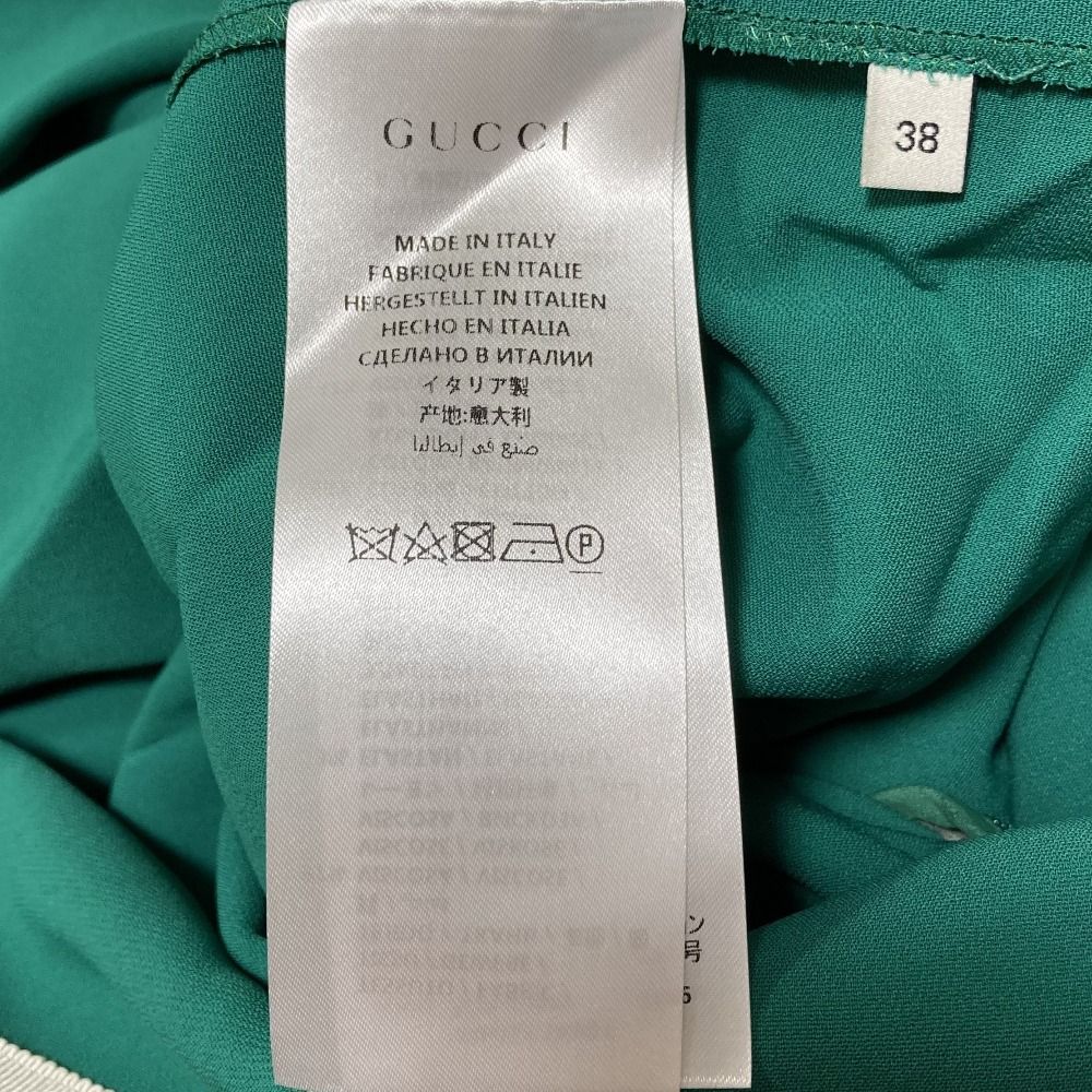 Gucci Sleeveless Tunic Dress Green Spring Summer Fall Winter 38 — view 6