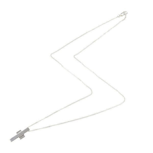 Gucci Cross Necklace Silver