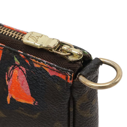 Louis Vuitton Monogram Rose Pochette Accessoires Pouch Handbag — view 5