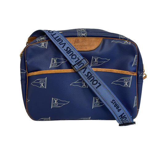 Louis Vuitton Sac Kaws LV Cup Limited Leather Canvas Shoulder Bag Crossbody