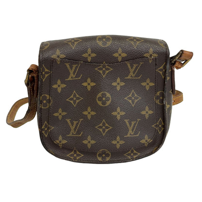 Louis Vuitton Mini Saint-cloud Monogram Leather Brown Shoulder Bag Compact
