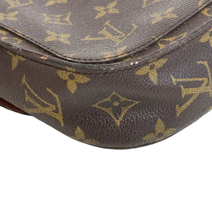 Louis Vuitton Mini Saint-cloud Monogram Leather Brown Shoulder Bag Compact