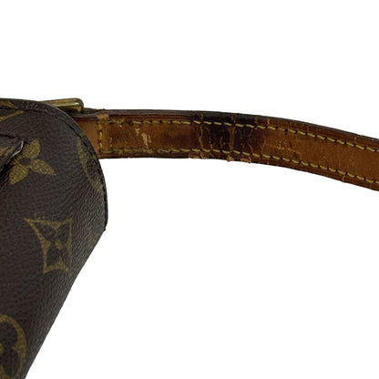 Louis Vuitton Mini Saint-cloud Monogram Leather Brown Shoulder Bag Compact