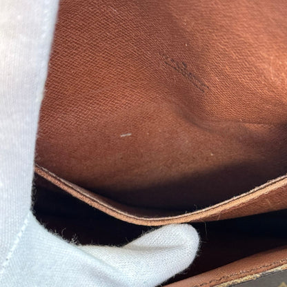 Louis Vuitton Mini Saint-cloud Monogram Leather Brown Shoulder Bag Compact