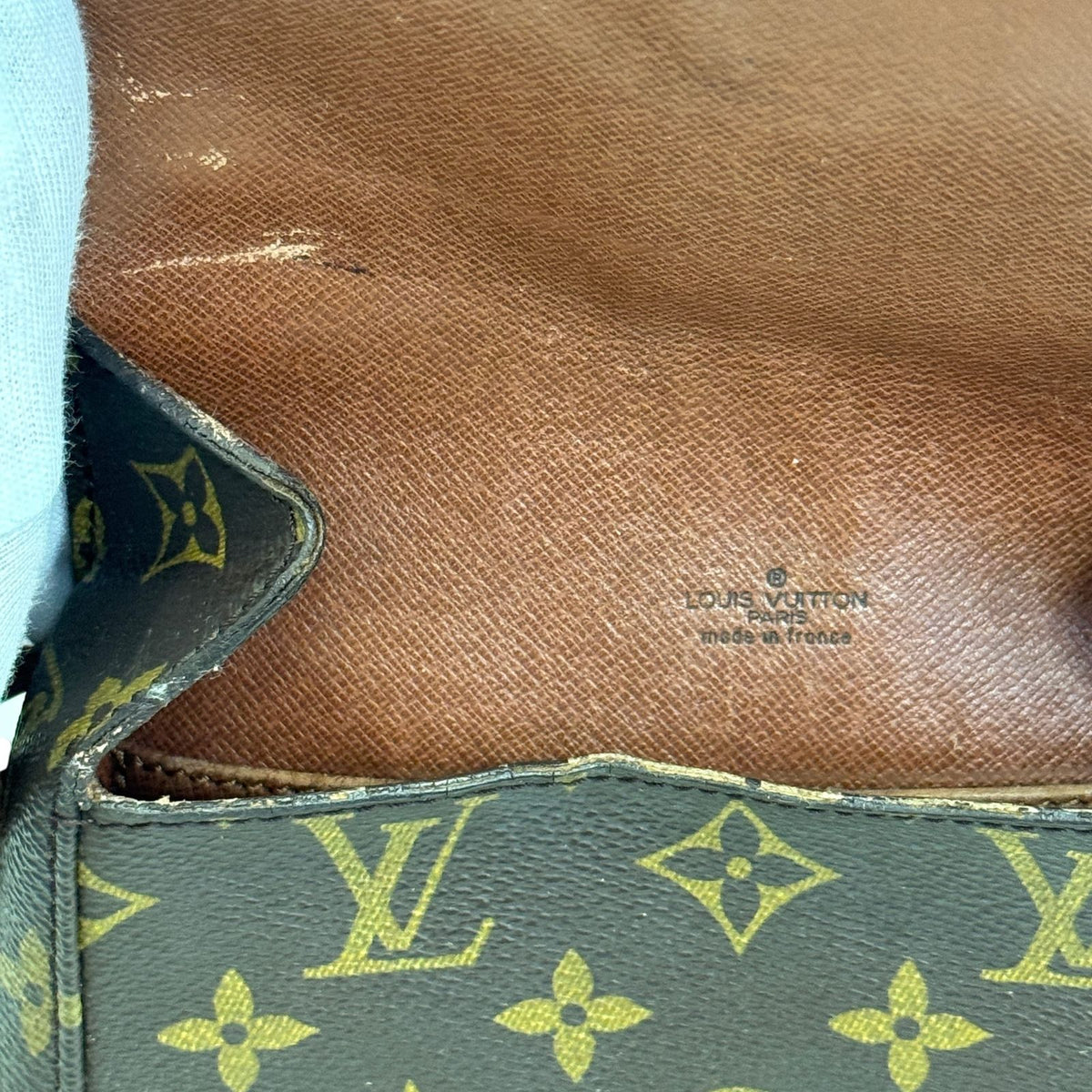 Louis Vuitton Mini Saint-cloud Monogram Leather Brown Shoulder Bag Compact