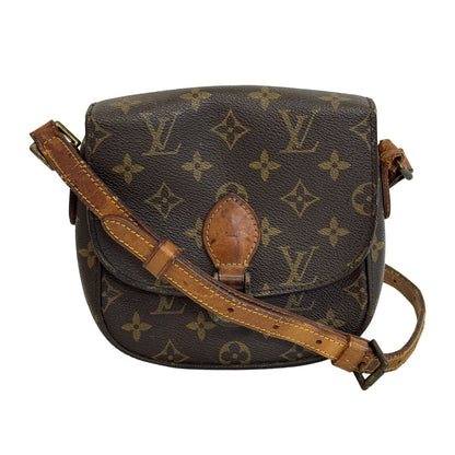 Louis Vuitton Mini Saint-cloud Monogram Leather Brown Shoulder Bag Compact