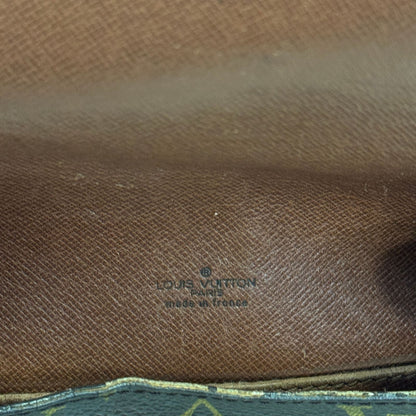 Louis Vuitton Mini Saint-cloud Monogram Leather Brown Shoulder Bag Compact
