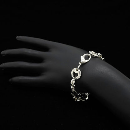 Tiffany & Co Pierced Heart Bracelet Silver — view 5