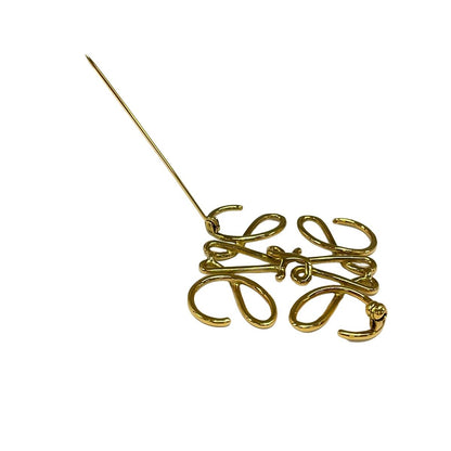 Loewe Brooch Gold Anagram — view 3