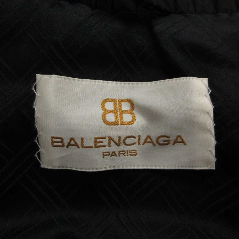 Balenciaga Coat Shared Mink Real Fur Long Black Blue — view 4