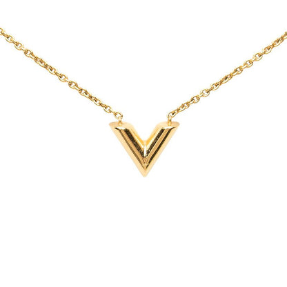Louis Vuitton Essential V-neck Gold Plated