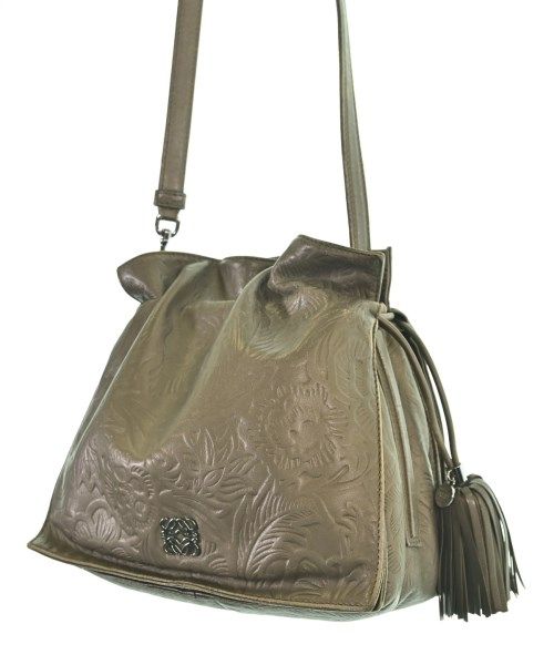 Loewe Anagram Flamenco 22 Fringe Shoulder Bag — view 6