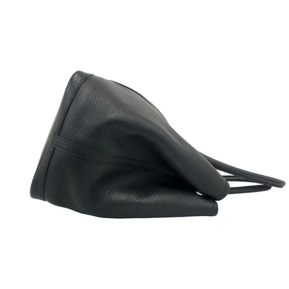 Hermes Garden Party Negonda Leather Tote Bag Business Black — view 6