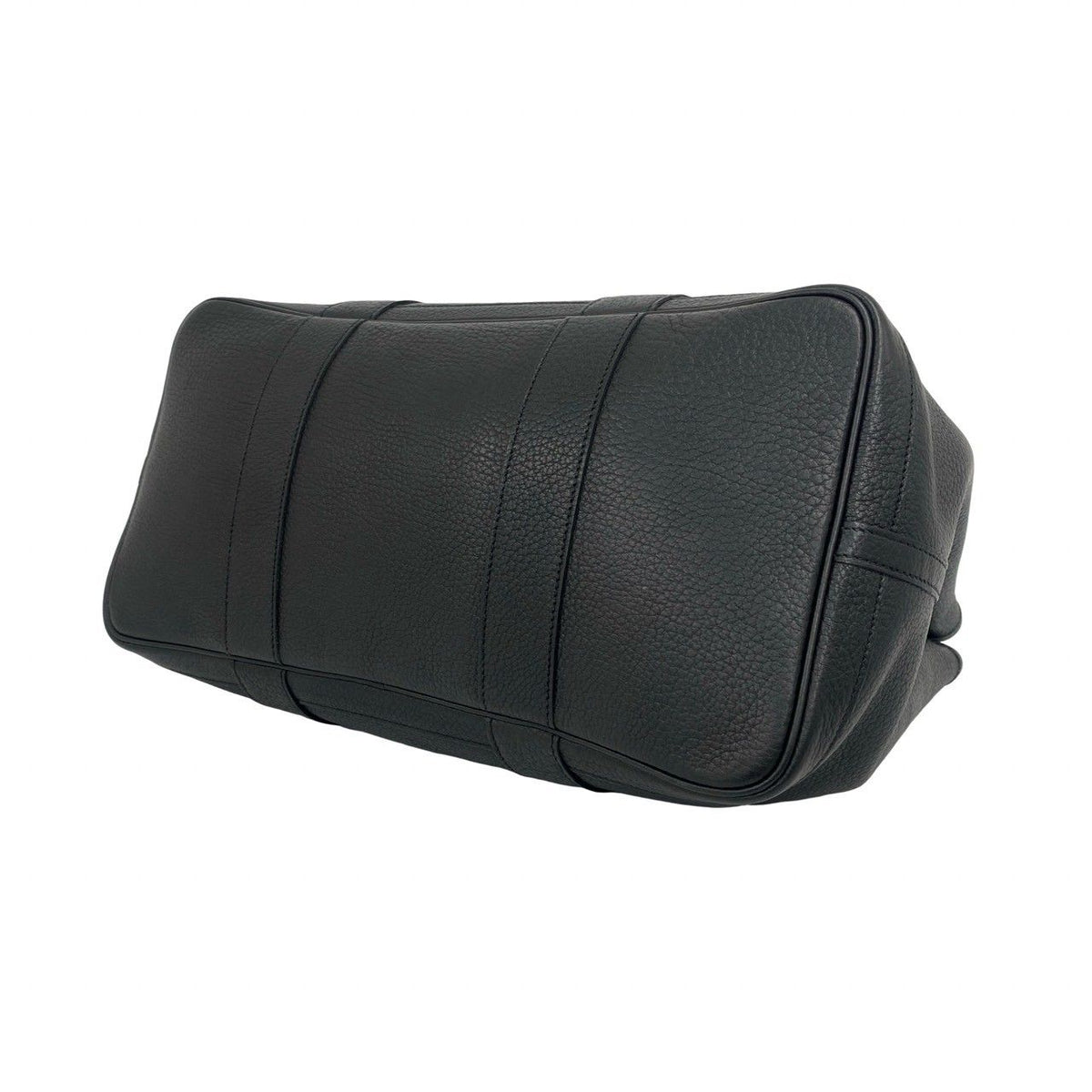 Hermes Garden Party Negonda Leather Tote Bag Business Black — view 8