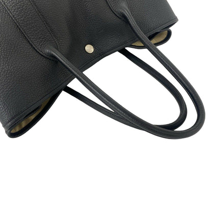 Hermes Garden Party Negonda Leather Tote Bag Business Black — view 4
